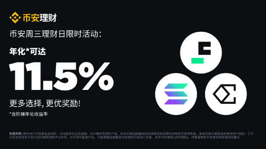 必安周三理财日：新限时活动不容错过